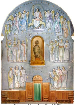 Pinturas murales de la iglesia de Sant Climent.