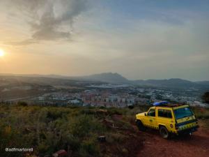 Increíble despliegue de recursos para prevenir incendios forestales en Martorell