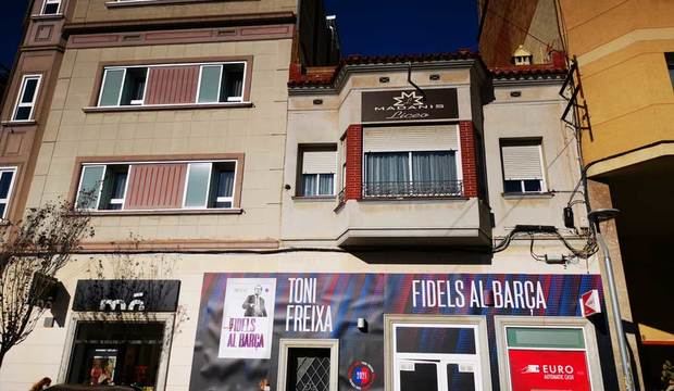 Sede de Toni Freixa en la calle Pérez Galdós en Collblanc