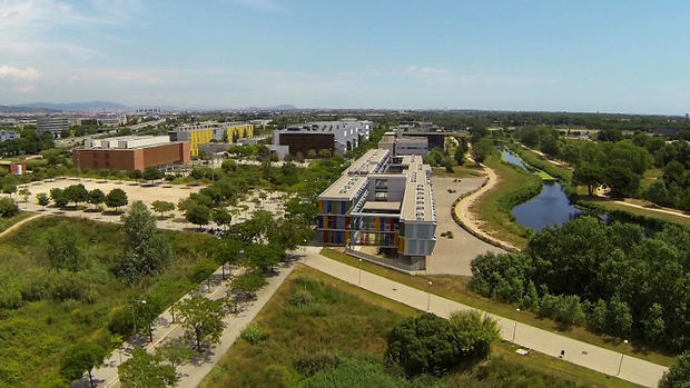 Los hechos sucedieron junto al campus de la UPC -en la foto- y el Canal Olímpic.