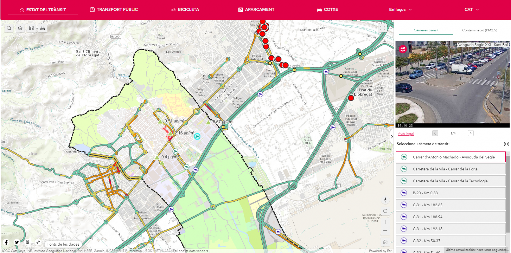 Todo en uno: el portal que ofrece información en tiempo real del tráfico y localiza los radares