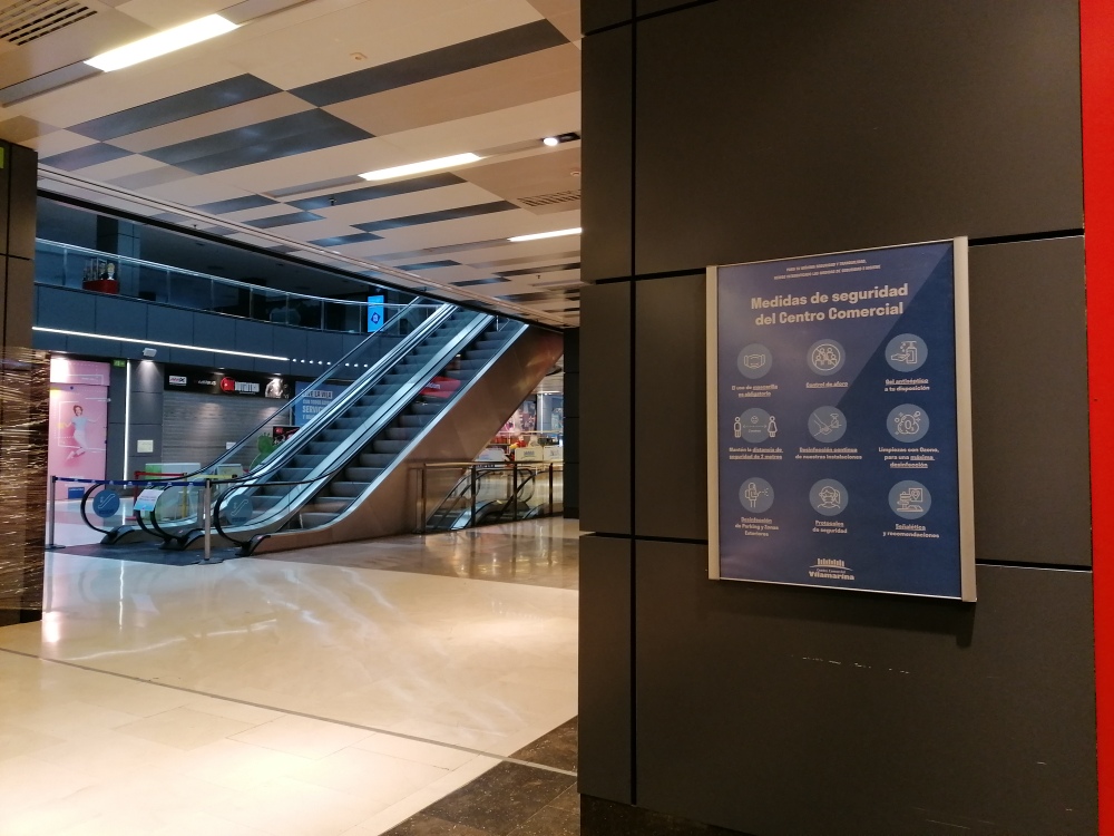 AENOR certificará que el Centro Comercial Vilamarina reabre libre de covid-19