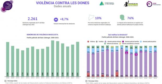 Violencia contra las mujeres - Datos del año 2022