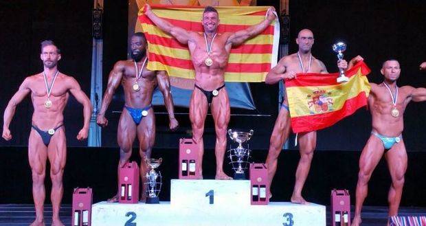 Javier Mendoza, vecino de Santa Coloma de Cervelló, campeón del mundo de Culturismo Natural