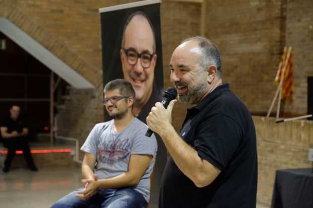 Monteagudo durante la presentación.