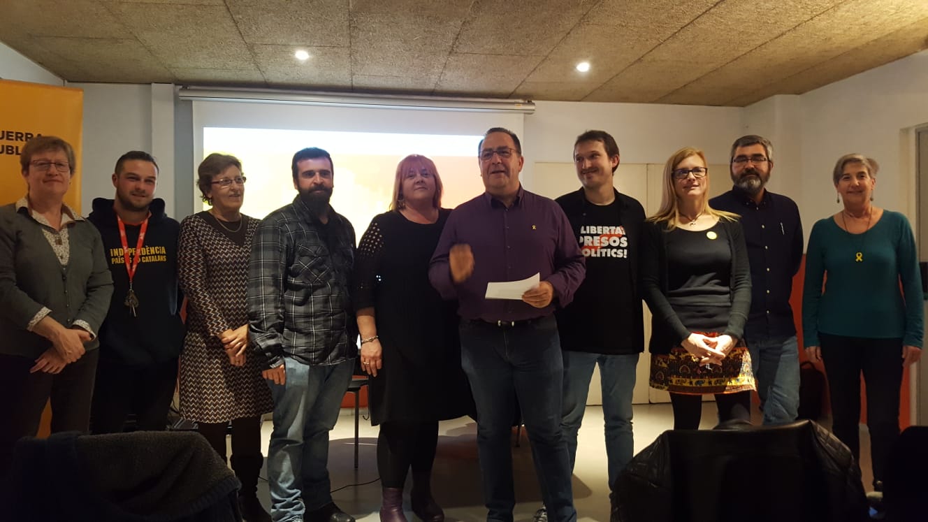ERC-El Prat presenta su lista para las municipales