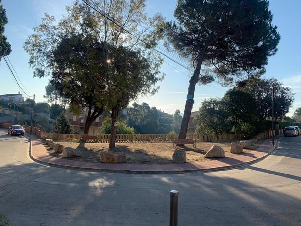 Castellví ha finalizado la renovación de la zona verde de la calle Pedraforca