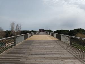 Abierto el puente de acceso al campus de la UPC de Castelldefels: completamente restaurado
