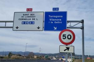 ¡Obras acabadas! La conexión de la C-31C y la C-32 en Sant Boi, pendiente de que Endesa dé luz