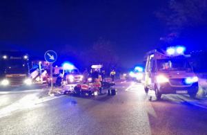 Accidente en Molins de Rei: un motorista grave tras el choque con un automóvil que se saltó un stop