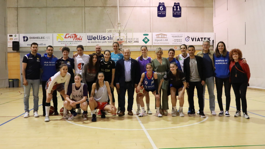 Equipo Unilever Vilabàsquet de Viladecans 