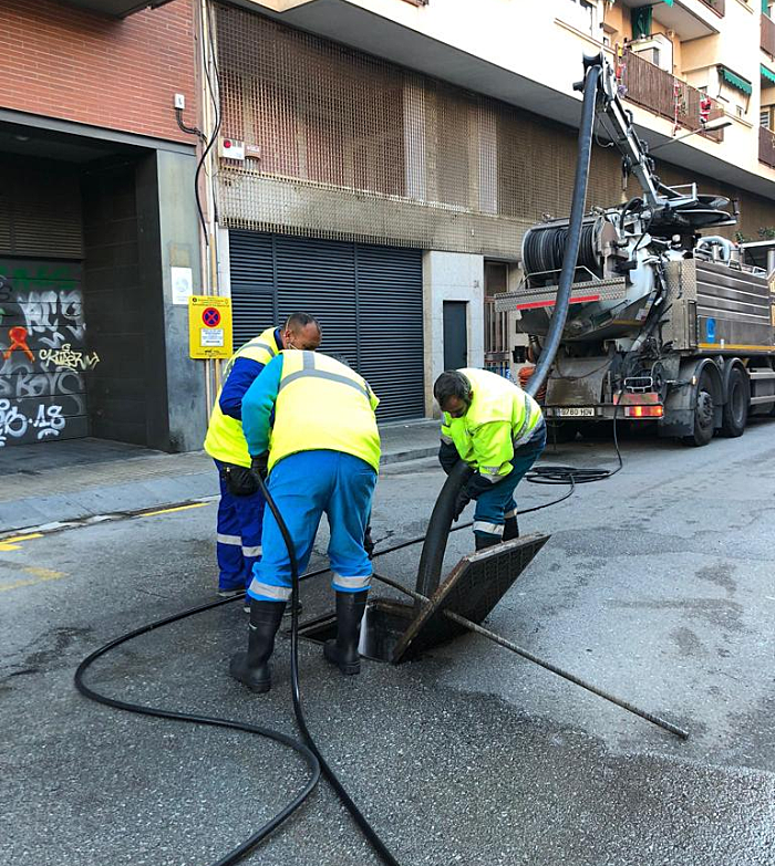 8 espacios de Santa Eulàlia se ven afectados por la actuación integral de limpieza de las calles