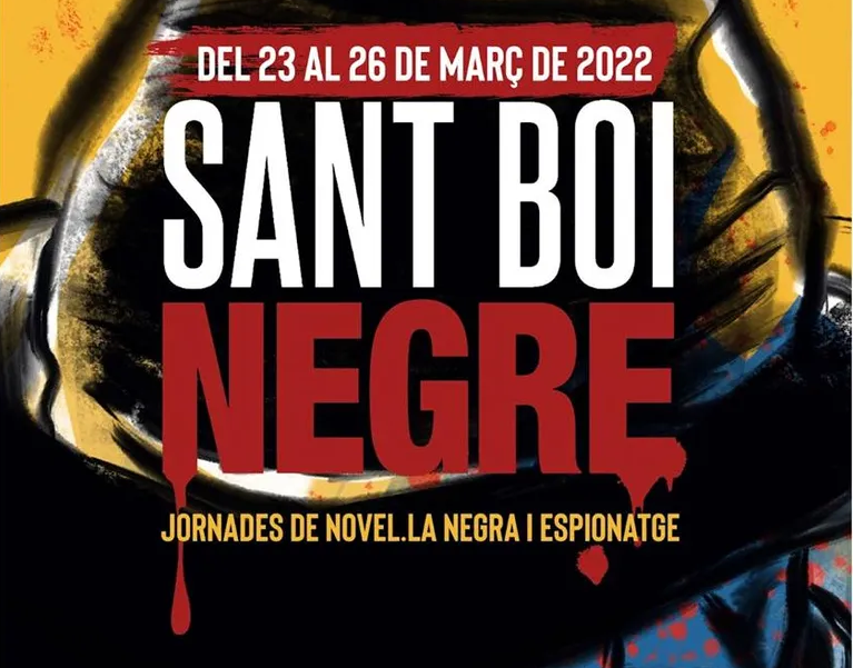 Las Jornadas de novela negra y espionaje “Sant Boi Negre” se celebrarán del 23 al 26 de marzo