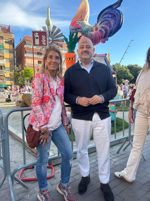 Agustín Parra pone en valor “el valor cultural, educativo y económico” de las Fallas de Gavà