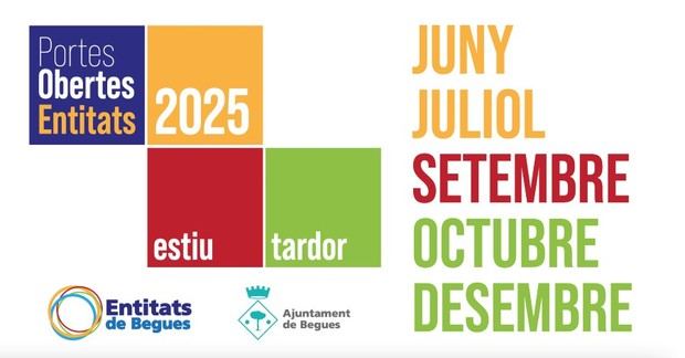 Begues reanuda en septiembre las jornadas de puertas abiertas de entidades