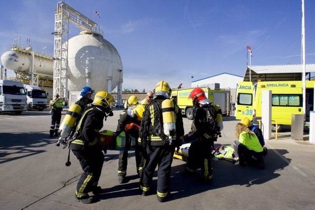 Alarma en Martorell por una fuga de ácido clorhídrico en una planta alimentaria