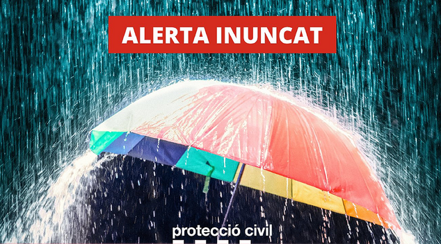 Alerta por posibles lluvias muy intensas en el Baix Llobregat y L’Hospitalet
