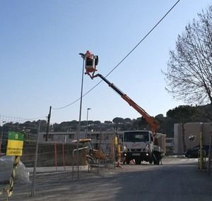 Cervelló sufre un robo de material del alumbrado público