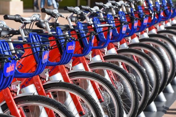 Estación de servicio de AMBici 