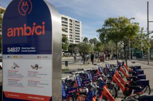 El servicio AMBici va sobre ruedas en Sant Feliu con un récord de usuarios en septiembre