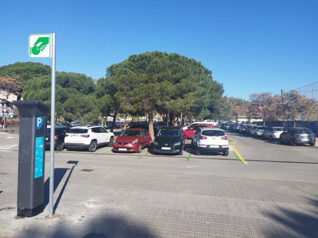 Nueva Zona Verde en Castelldefels: aparcamiento para residentes justo detrás de la estación de Renfe