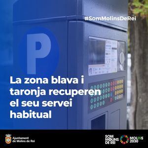 Septiembre reabre equipamientos y reanuda la zona azul