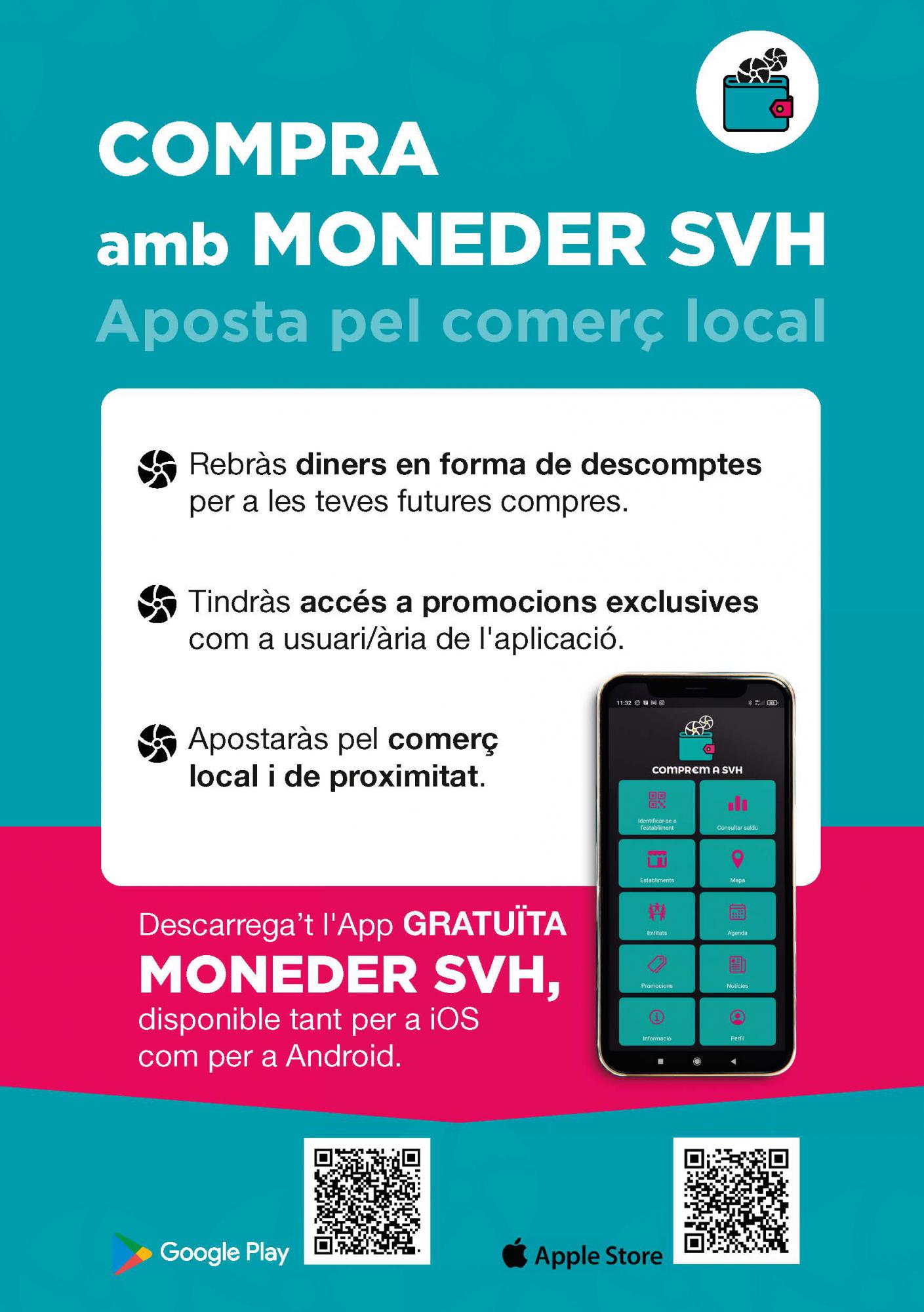 La ciudadanía pondrá nombre a la aplicación móvil Monedero SVH