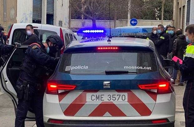 Doble detención en un asalto para robar en una plantación de marihuana de Sant Feliu