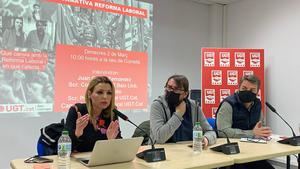 UGT celebra en la sede de Cornellà una asamblea informativa sobre la reforma laboral