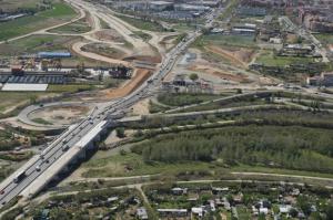 ¡Atención conductores! En marcha el carril provisional de salida hacia la C-245 desde Sant Boi