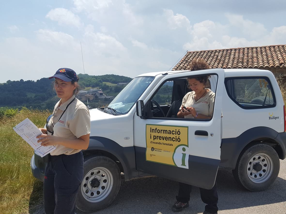 Doce incendios en la comarca desde junio