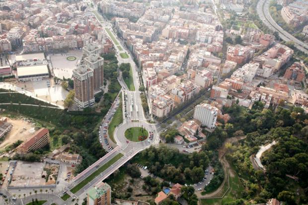 Vista aérea de Esplugues