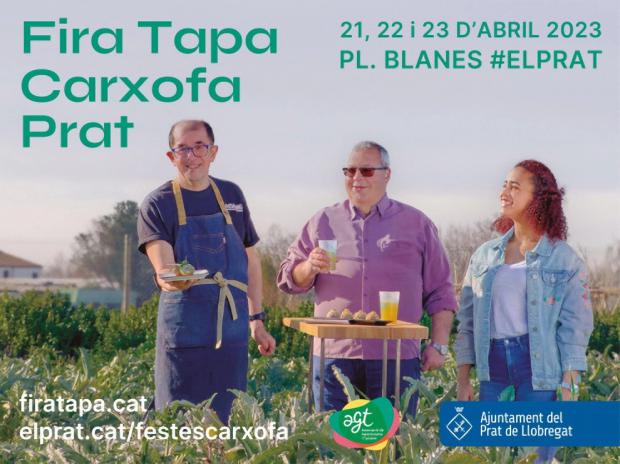 Cartel de la 8ª Fira Tapa #CarxofaPrat