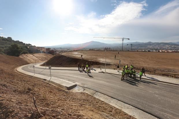 Finaliza la urbanización del nuevo barrio 'Les Guardioles' de Molins