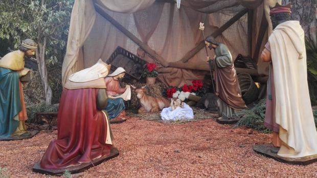 Can Comamala en Sant Vicenç luce ya el Belén de Navidad