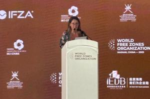 Blanca Sorigué, reelegida vicepresidenta mundial de zonas francas en el congreso celebrado en China