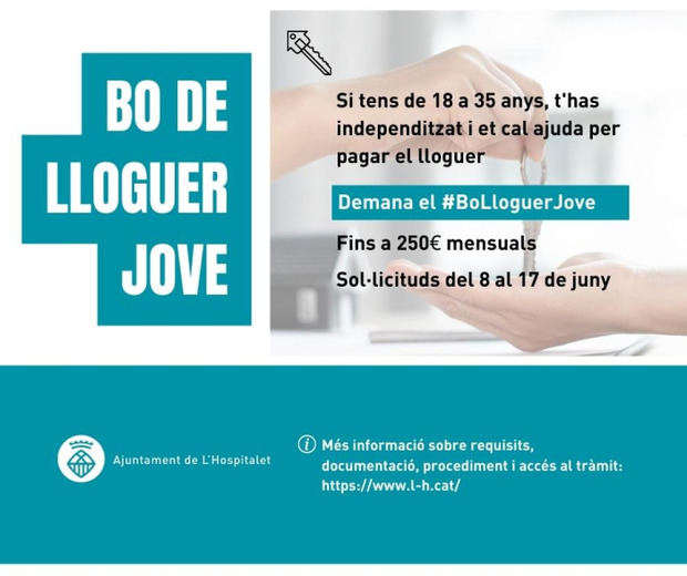 Ayudas a jóvenes de 18 a 35 años de hasta 250€ con el bono joven de alquiler