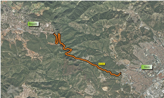 Territori i Sostenibilitat licita las obras de mejora de la BV-2041 entre Gavà y Begues, una de las más peligrosas de Cataluña