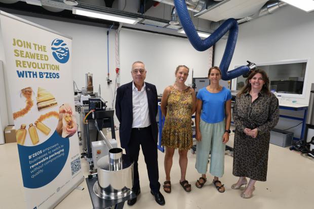 B’ZEOS apuesta por Barcelona: embalajes con algas para sustituir al plástico desde DFactory