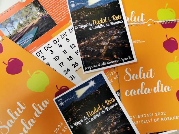 Castellví de Rosanes reparte en los hogares el calendario de hábitos saludables 2022