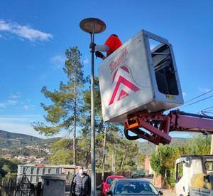 Cervelló apuesta por la iluminación LEDS