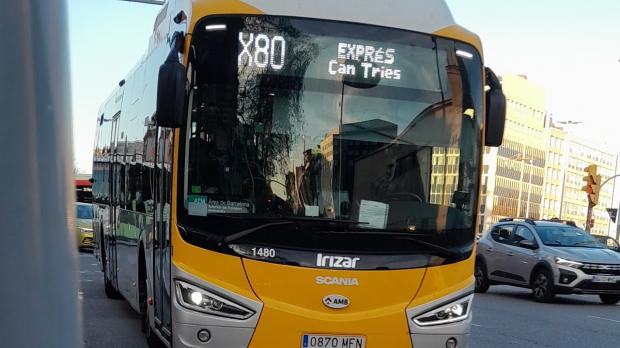 Modificaciones en la línea de bus X80 para facilitar el transbordo con la L80