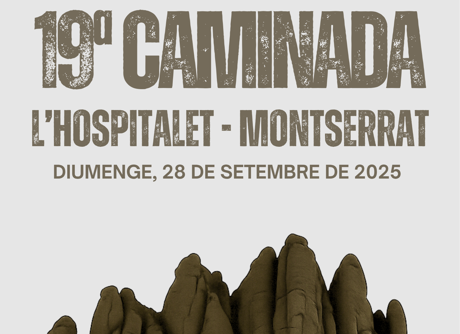 Vuelve la épica Caminada L'Hospitalet‑Montserrat: 55,5 km, vistas de vértigo y nuevo formato diurno