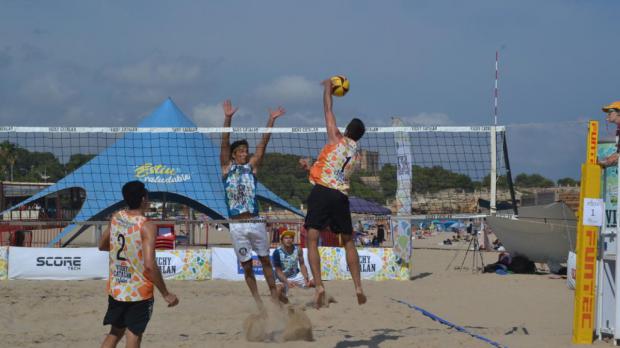 El club Voleiboom de Castelldefels, Campeón de Cataluña de vóley-playa sub-19