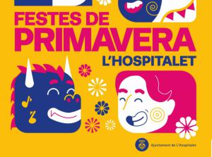 Una estudiante firma el cartel de les Festes de Primavera que va a llenar de energía L’Hospitalet