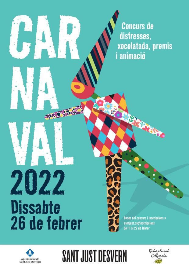 El 26 y 27 de febrero Sant Just Desvern celebra la fiesta de Carnaval y el concurso de disfraces