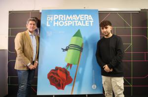 Rosas y fuegos artificiales: el nuevo cartel de las Fiestas de Primavera de L'Hospitalet