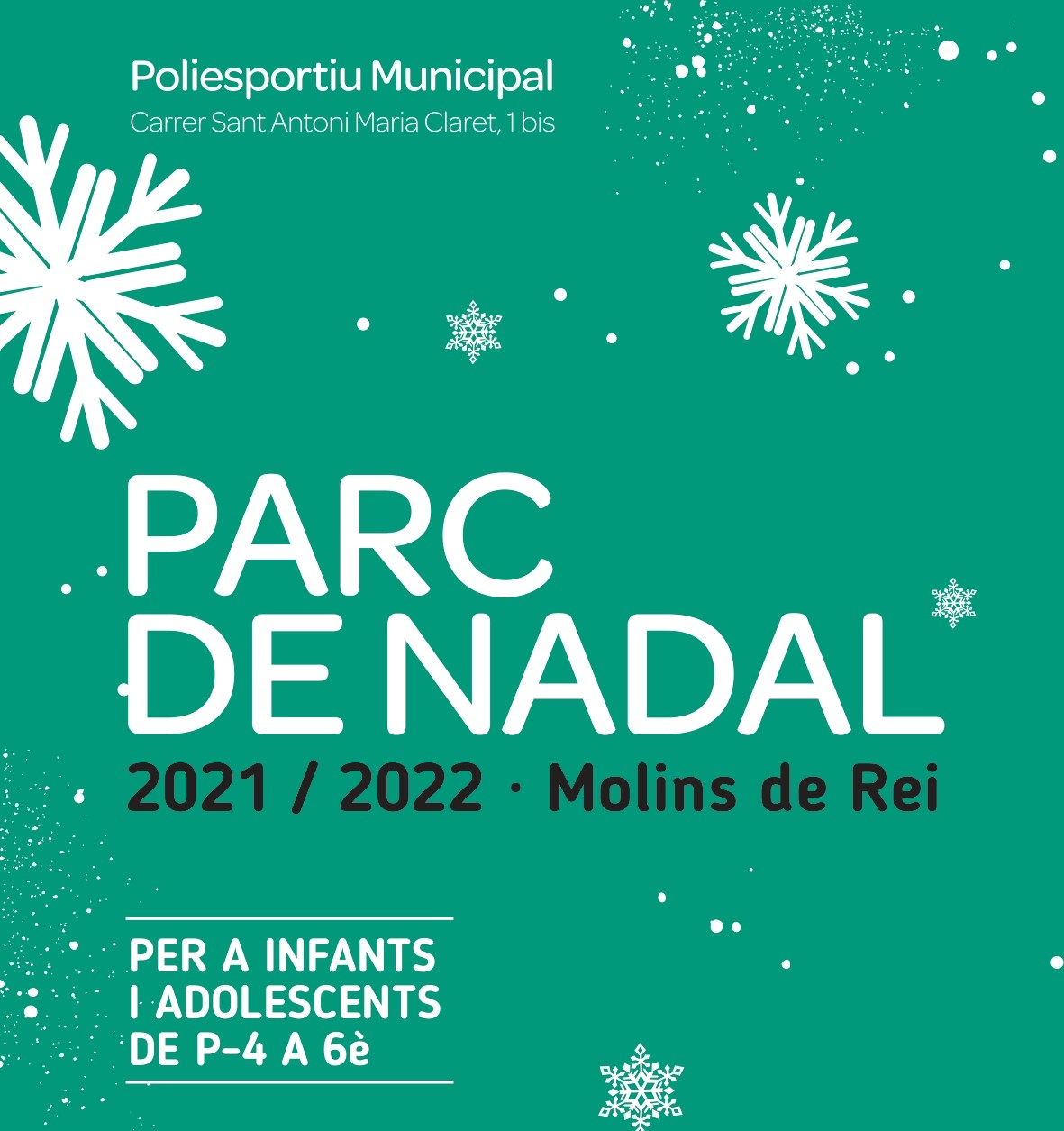 El Parque de Navidad regresa a Molins con actividades para niños y adolescentes