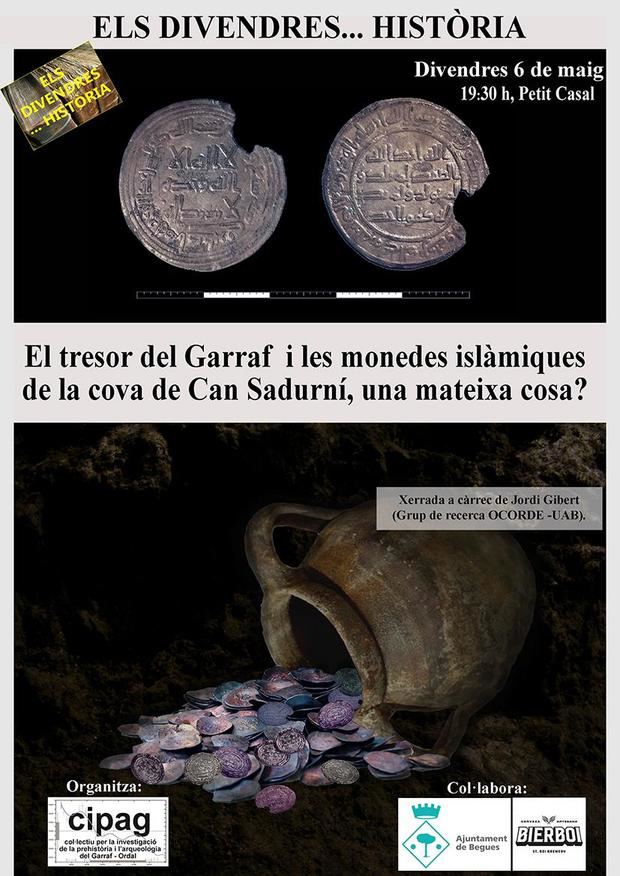 “Els divendres...història” debate sobre la verosimilitud entre de las monedas islámicas de la cueva de Can Sadurní y el tesoro del Garraf