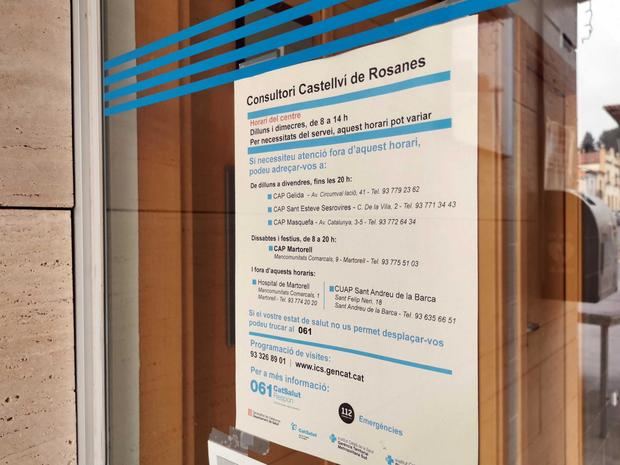 El consultorio médico de Castellví cierra sus puertas en la última semana de 2021